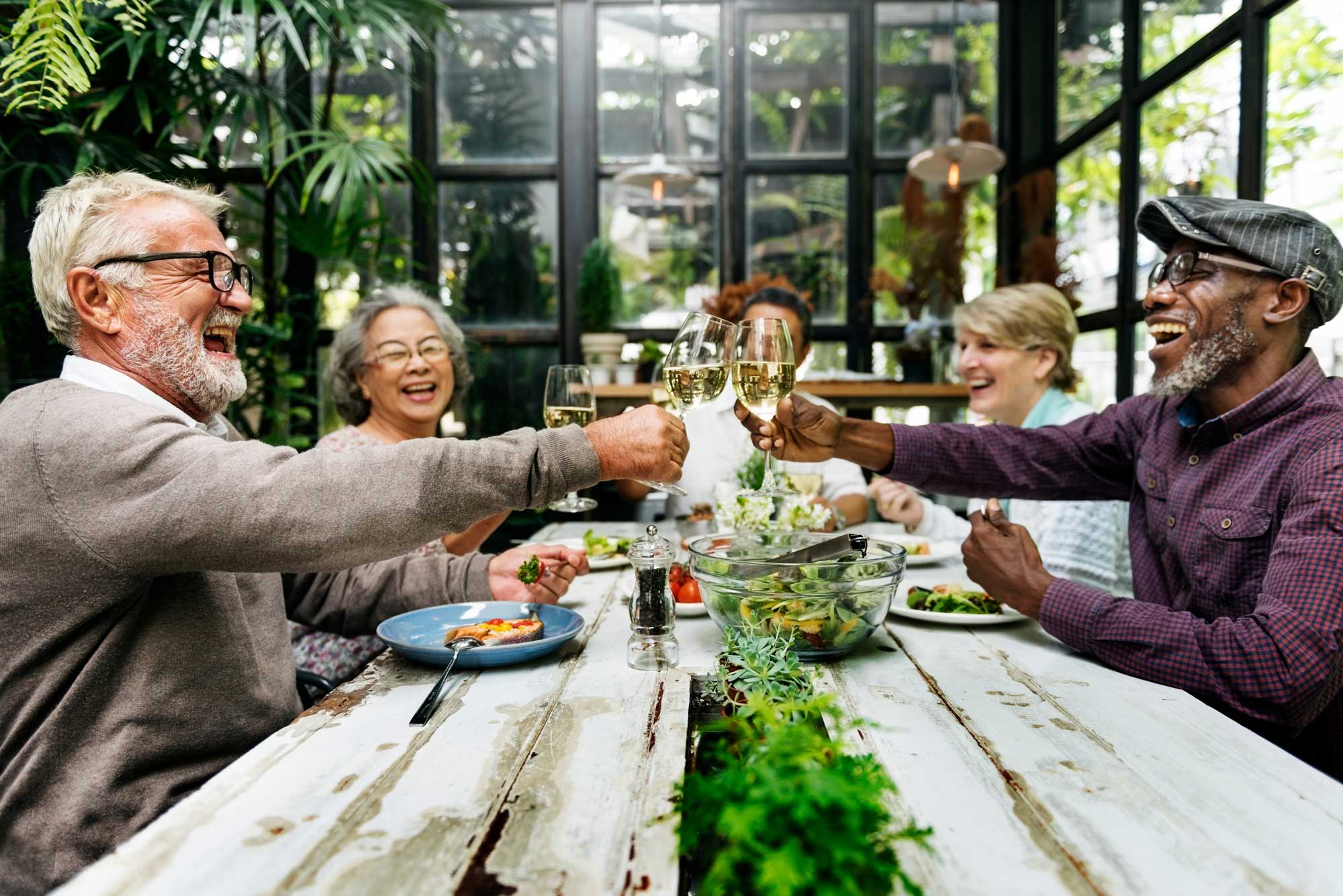 group-of-senior-retirement-meet-up-happiness-concept